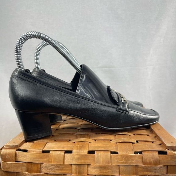Rangoni Firenze Black loafers womens shoes size 7 AA excellent condition - Picture 8 of 8